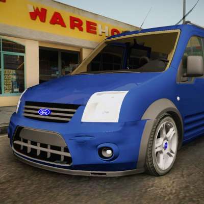 Ford Tourneo Connect 2012 for GTA San Andreas - front view